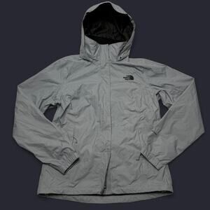 The North Face Grey DryVent Waterproof Hooded Jacket Women’s Medium